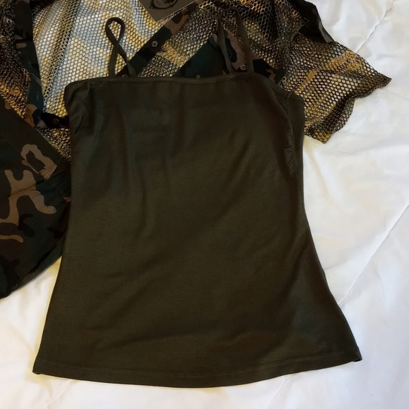 Camo Mesh Romper​ - Picture 5 of 5